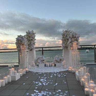 Luxury proposal decorations